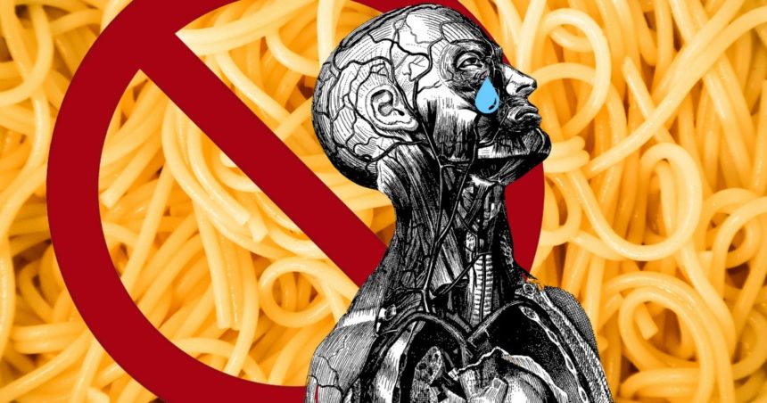 The negative effects of pasta on the body and health